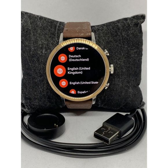 Fossil Other - Fossil Gen 4 Authentic Digital Dial Smart Watch Custom Band FTW6016 LT356